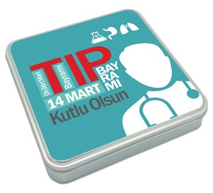 14 Mart Tıp Bayramı Hediyesi Çifte Kavrulmuş Lokum & Draje