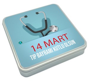 14 Mart Tıp Bayramı Mesajı Baklava Lokum & Draje